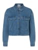 More & More kurze, kastige Boxy-Jeansjacke in denim