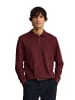 Polo Club Poloshirt MAN RIGBY GO PARKER POLO LS IO LONG SLEEVE LOOSE FIT in Granat