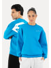 SMILODOX Unisex Oversize Sweatshirt Tane in Blau