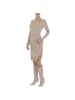 Ital-Design Kleid in Beige