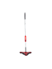 relaxdays Akkubesen in Rot - (B)34 x (H)115 cm