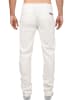 Cipo & Baxx Herren Regular Fit Hose Mid Waist in White
