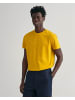 Gant T-Shirt in dark mustard yellow