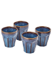 Butlers Butlers Kaffeetasse BERGAMO 6er-Set in Blau