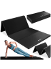 tectake Gymnastikmatte mit zwei Tragegurten, klappbar, 240 x 120 x 5 cm