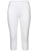 sheego Caprileggings in weiß