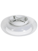 Beliani Deckenleuchten NITH in Transparent - (W) 41 x (H) 12 x (L) 41 cm