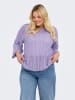 ONLY Carmakoma Strickpullover in Lavender