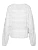 Urban Classics Sweater in grey/white