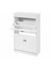 SoBuy Schuhschrank in Weiß - (B)54 x (H)83 x (T)24cm