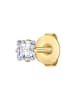 True Rebels Ohrstecker aus Edelstahl mit Zirkonia in gelbgold