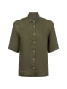 Franco Callegari Leinenbluse in khaki - 0056