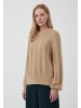 Finn Flare Pullover Strick in dark beige