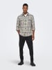 Only&Sons Shacket Hemd Kariertes Langarm Holzfäller Shirt ONSMILO in Lila