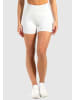 SMILODOX Shorts Issy Scrunch in Hellgrau