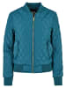 Urban Classics Urban Classics Damen Ladies Diamond Quilt Nylon Jacket in jasper