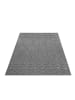 KADIMA DESIGN Teppich Outdoor Flachgewebe Berber-Muster Polypropylen Terrasse in Grau