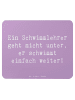 Mr. & Mrs. Panda Maus-Pad Spruch Schwimmlehrer Motivation mit Sp... in Lavendeltraum
