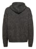 Kaffe Strickpullover KAuma Loose fit in Dark Grey Melange