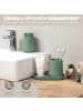 eluno Bad-Accessoires Set TESERO 5tlg. ca. 8,5 x 12 x 9 cm (B/H/T)