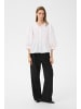 Karen By Simonsen Kurzarm-Bluse KBAnnabelle Peplum fit in Bright White