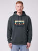wat? Apparel Sweatshirt Retro Kassette in India Ink Grey