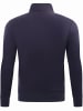 RESLAD Sweatjacke ohne Kapuze in navyblau