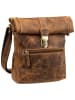 Greenburry Bodybag Vintage Foldflap in Sattelbraun