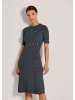 MADELEINE Elegantes Kleid mit Zierknöpfen in nebelblau