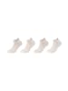 s.Oliver Sneakersocken 4er Pack offwhite melange