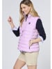 Polo Sylt Weste im gesteppten Look in Lila