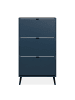 CALICOSY Schuhschrank VIGO in Alby - (W) 70  x (H) 125  x (L) 24  cm