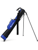 COSTWAY Golf Pencil Bag mit Ständer in Blau
