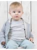 OrganicEra Baby Kapuzen-Sweatjacke in Grey Melange
