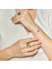 Luxenter Ring  mit Silberfinish – Alphabet