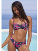 LASCANA Bikini-Hose in marine-bedruckt