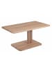 58 aufm Kessel COUCHTISCH höhenverstellbar Ciel 100x49x60 Massivholz Wildeiche Bianco