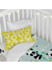 Happy Friday Panda garden blue Bettbezug set 2 teiliges