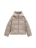 Marc O'Polo Puffer-Daunenjacke mit Kapuze regular in Earthy Taupe