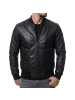 Bugatti Lederblouson Lammnappa in Schwarz