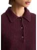 Marc O'Polo DENIM Strick-Poloshirt relaxed in Mahagony Jam