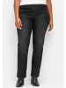 sheego Stretch-Jeans in black denim