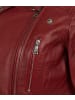 Rock Creek Lederjacke in Rot