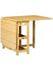 HOMCOM Klapptisch-149,5L x 80B x 73,5H cm-Naturholz
