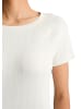 Marc O'Polo DENIM Ripp-Jersey-T-Shirt slim in Silky White