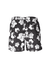 Karl Lagerfeld Schwarze Polyester-Badeshorts
