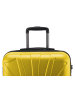 suitline Handgepäckkoffer 55x35x20 cm Carry-On 55cm Hartschale 34 L in Gelb