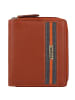 mano Don Leonardo Geldbörse RFID Leder 10 cm cognac