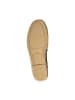 natural world Leder-Mokassin Grau