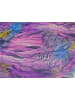 styleBREAKER Loop mit Feder Muster in Violett